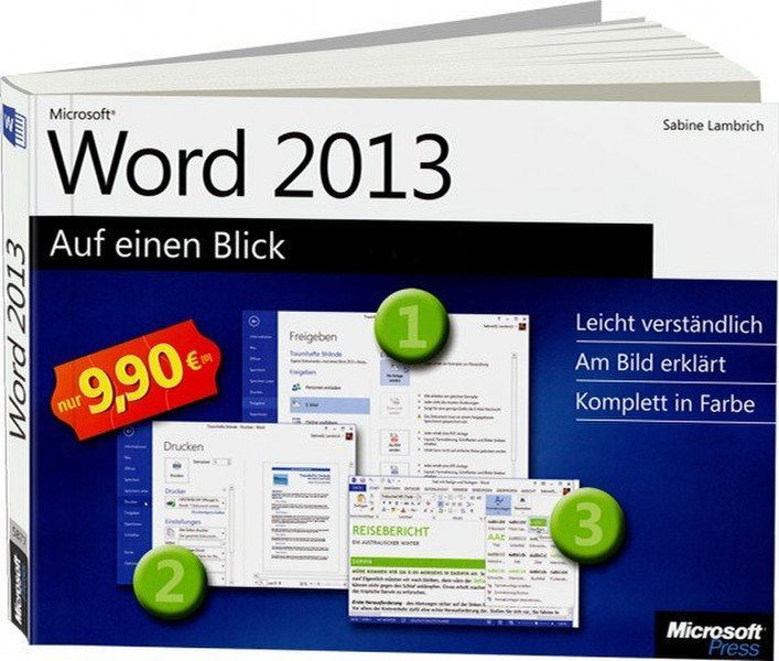 Microsoft MS Word 2013 auf einen Blick