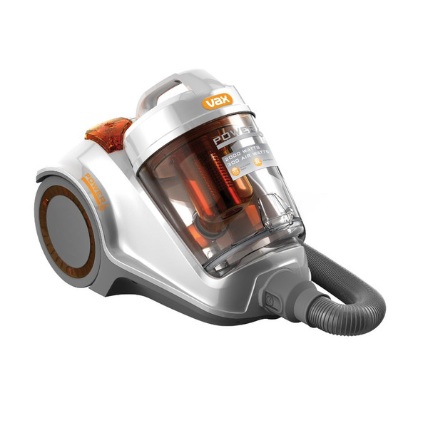 VAX Power 6 Cylinder vacuum 3L 2200W Grey,Orange,Silver