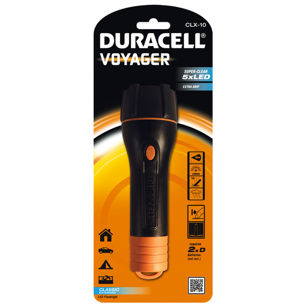 Duracell VOYAGER Hand-Blinklicht LED Schwarz