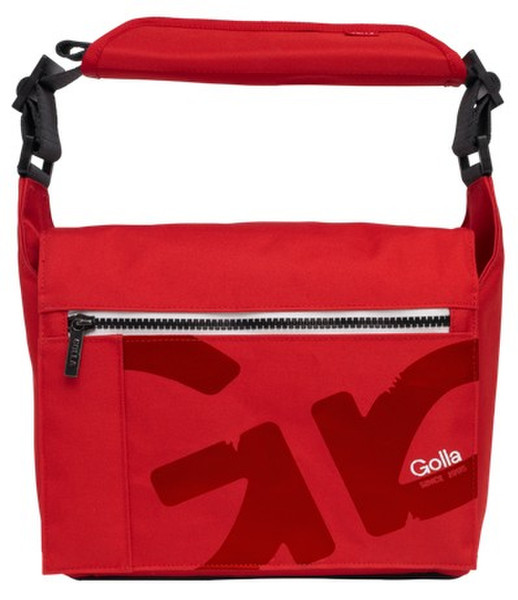 Golla Mico Schultertasche Schwarz, Rot