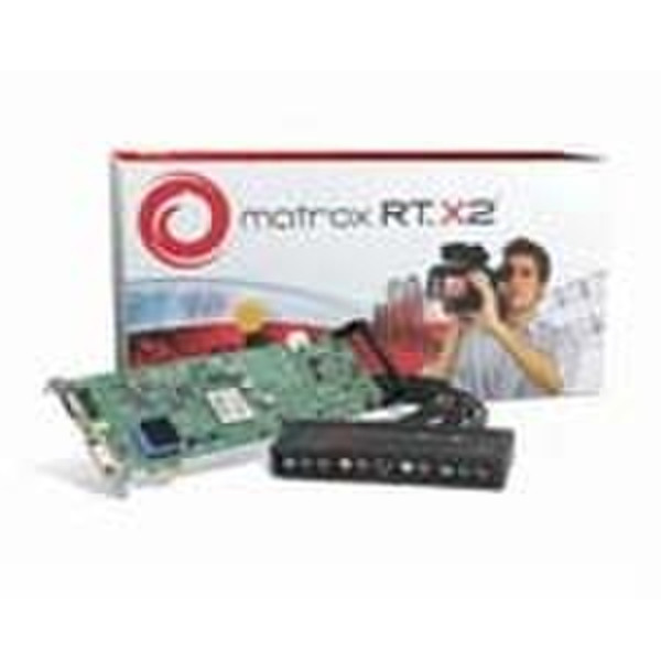 Matrox Professional Realtime HD and SD Editing RT.X2 NAC Video-Aufnahme-Gerät