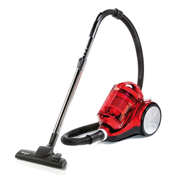 Dirt Devil M 2818 Cylinder vacuum 1.4L 2000W Red vacuum