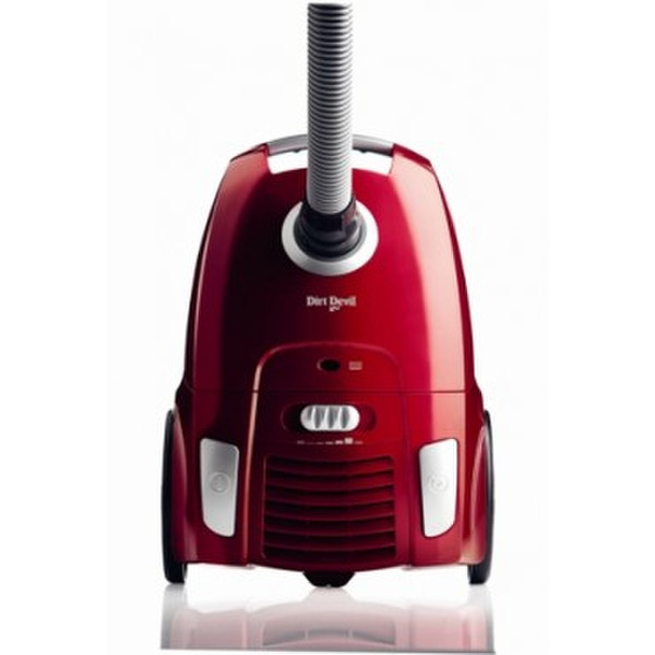 Dirt Devil Vito Plus Cylinder vacuum 5L 2400W Metallic,Red