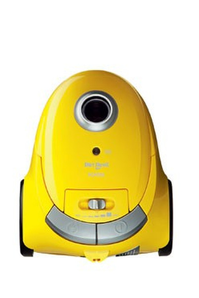 Dirt Devil Popster Cylinder vacuum 1.5L 2000W Yellow