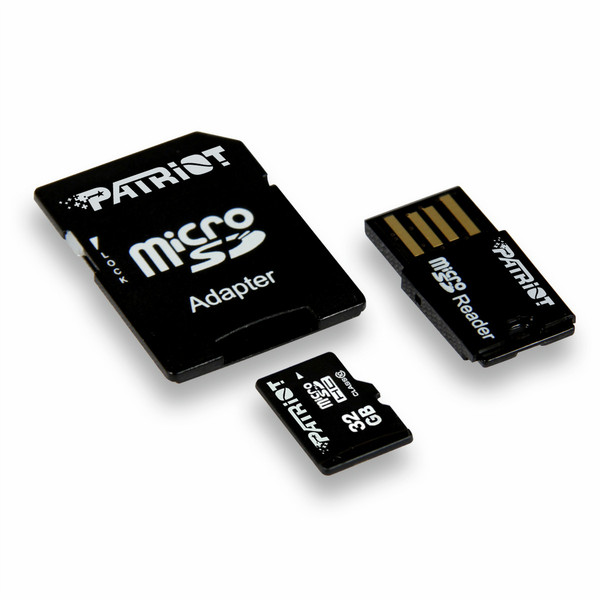 Patriot Memory microSDHC 32GB 32ГБ MicroSDHC Class 10 карта памяти