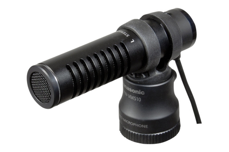 Panasonic VW-VMS10 Digital camcorder microphone Проводная Черный