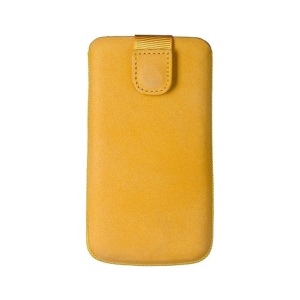 Azuri Nubuck pocket Skin Yellow