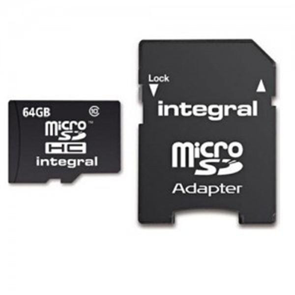 Integral UltimaPro 64GB MicroSDXC Class 10 memory card