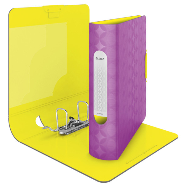 Esselte Active RetroChic A4/75mm Violet ring binder