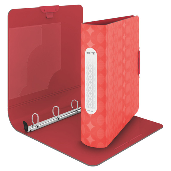 Esselte SoftClick Active Retro Chic PP 4DR/30 mm Red ring binder