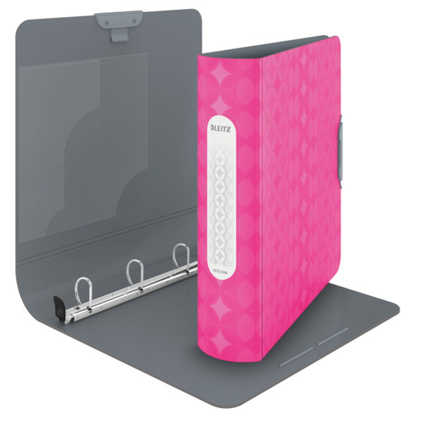 Esselte SoftClick Active Retro Chic PP 4DR/30 mm Pink ring binder