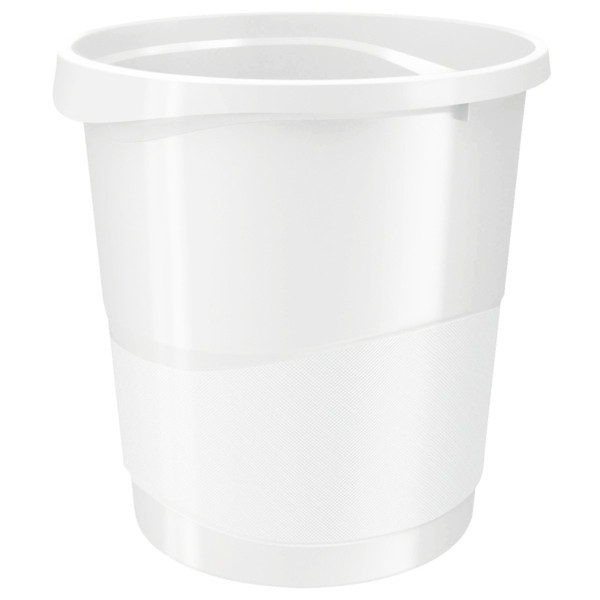 Esselte Vivida 14L White waste basket