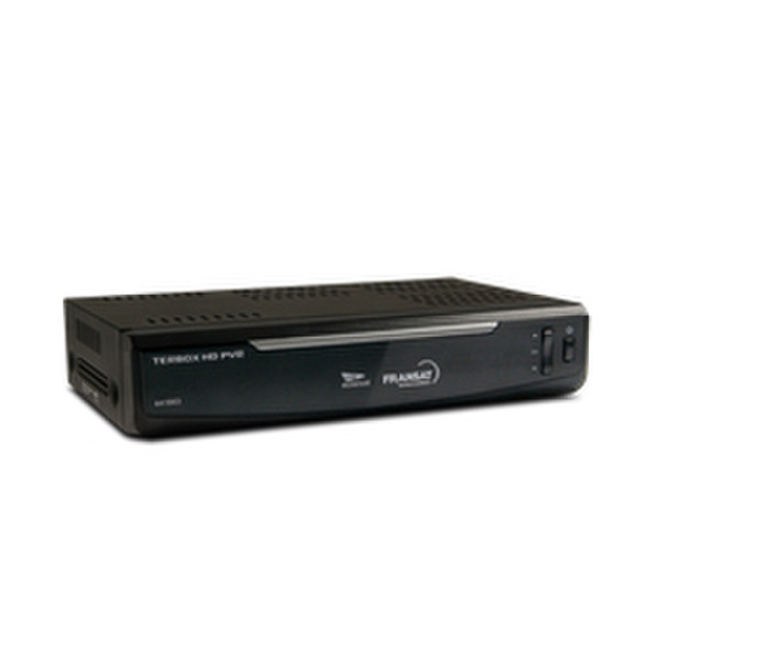 Metronic Terbox HD PVR Satellit Schwarz TV Set-Top-Box