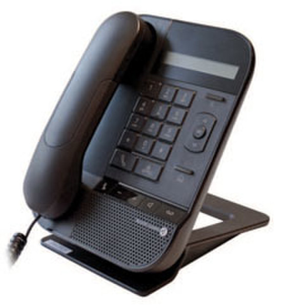 Alcatel-Lucent 8002 Deskphones Проводная телефонная трубка 1линий ЖК Черный