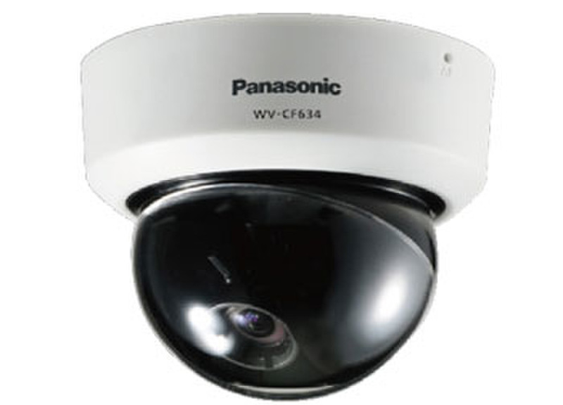 Panasonic WV-CF614E IP security camera Для помещений Dome Белый камера видеонаблюдения