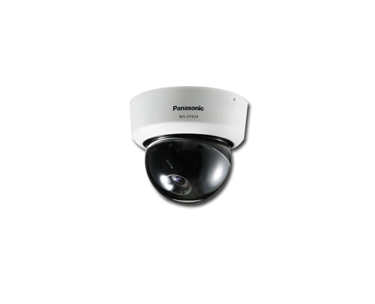 Panasonic WV-CF634E IP security camera Innen & Außen Kuppel Weiß Sicherheitskamera