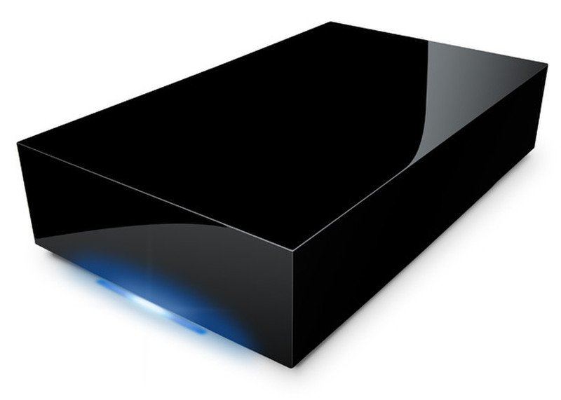 LaCie Hard Disk 1TB, USB 2.0 Design by Neil Poulton 2.0 1000GB Black external hard drive