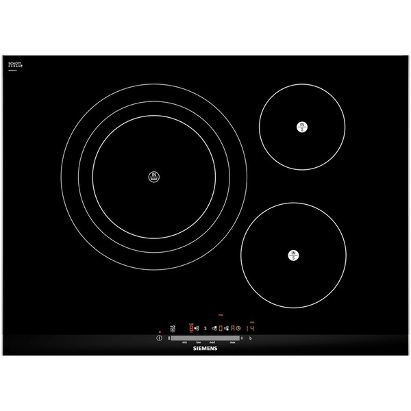 Siemens EH775FD27E built-in Electric induction Black hob