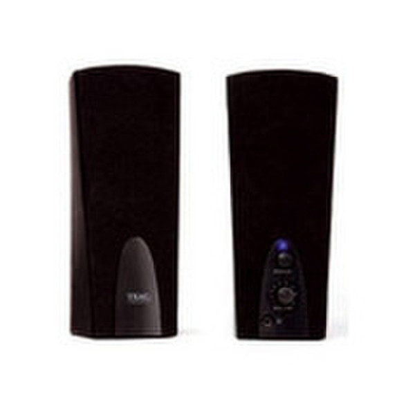 TEAC X-4 Stereo Speaker Sound System 2.2Вт Черный акустика