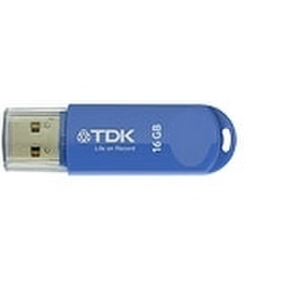 TDK TRANS-IT USB Flash Drive 4GB 4ГБ USB 2.0 Синий USB флеш накопитель