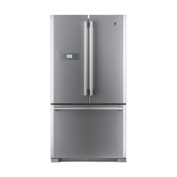 Haier HB22TSAA freestanding 505L A+ Stainless steel side-by-side refrigerator