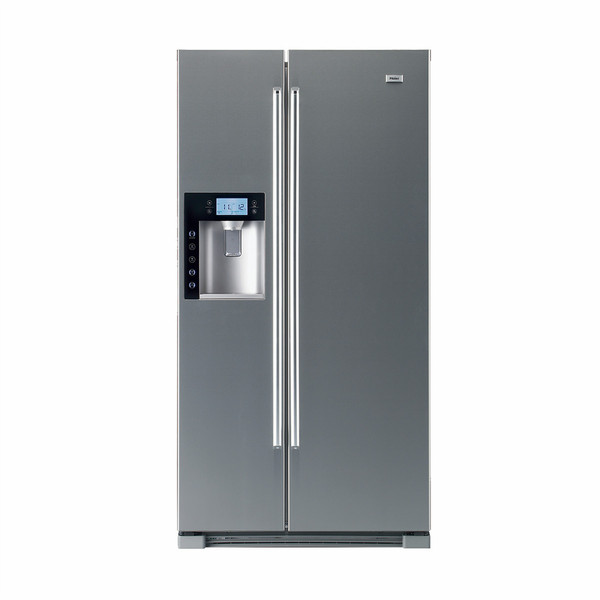 Haier HRF-628IX7 freestanding 552L A+ Stainless steel side-by-side refrigerator