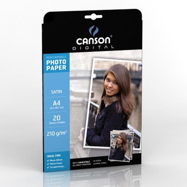 Canson 200004322 A4 White photo paper