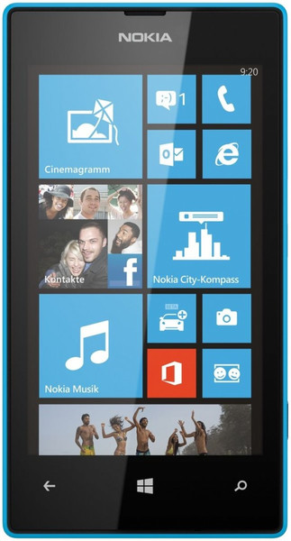 Nokia Lumia 520 8ГБ Бирюзовый