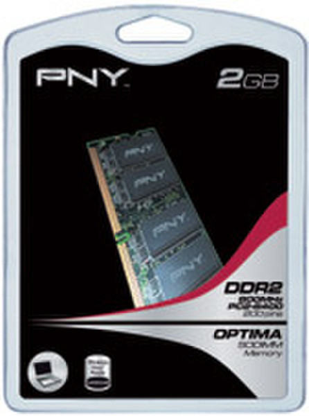 PNY Sodimm DDR2 1ГБ DDR2 800МГц модуль памяти