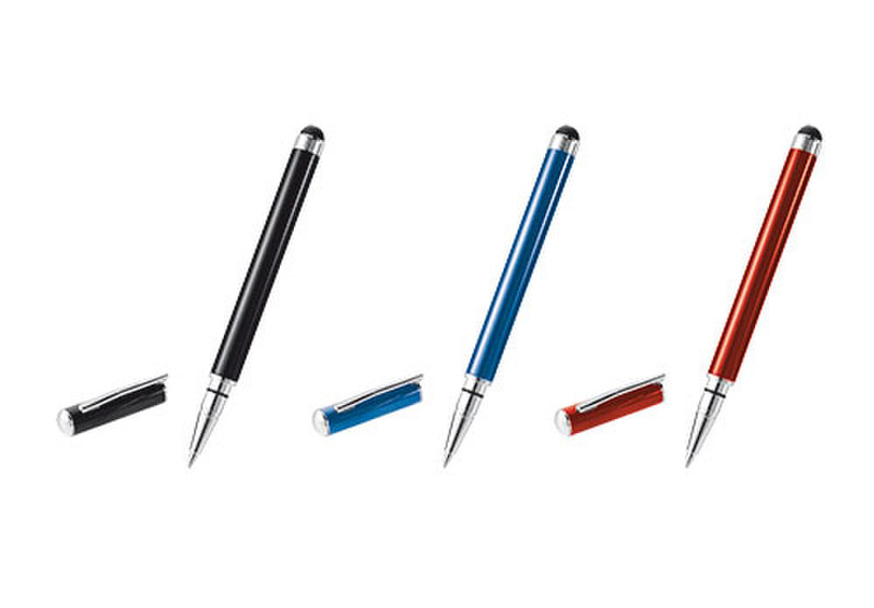 Trust Stylus & Ballpoint Pen - 3 colour pack stylus pen