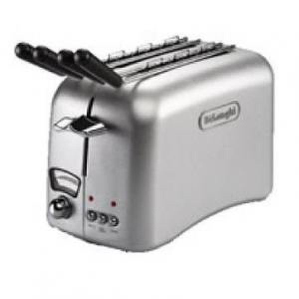 DeLonghi CT 022 2slice(s) 600W Metallic toaster