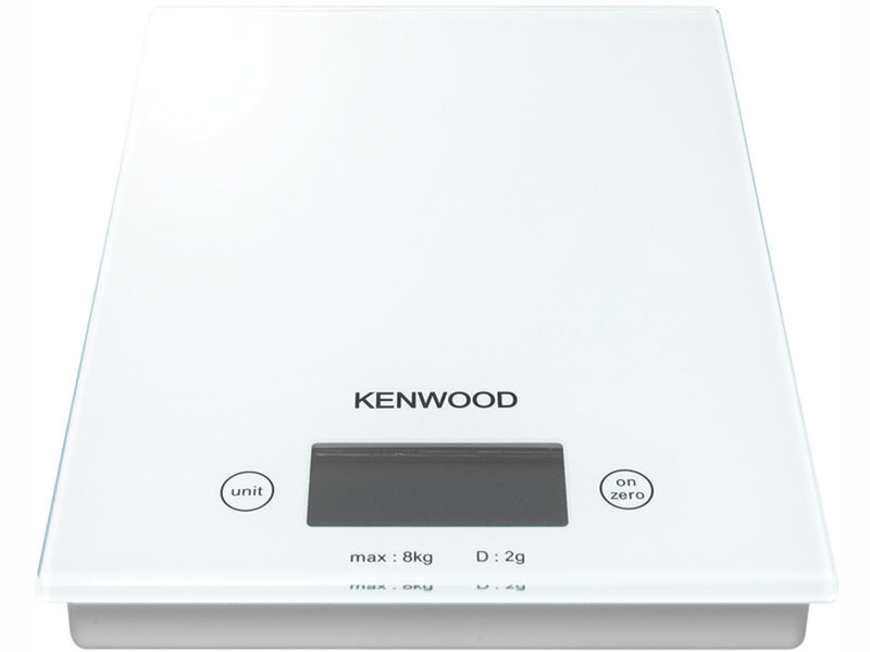 Kenwood DS401 Electronic kitchen scale Белый кухонные весы