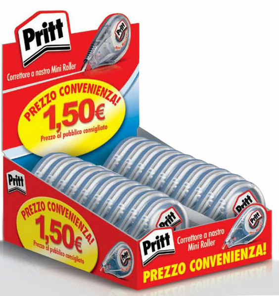 Pritt 1751003 6м Прозрачный 20шт корректирующая лента