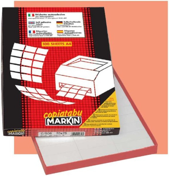 Markin 210A408 наклейка для принтеров
