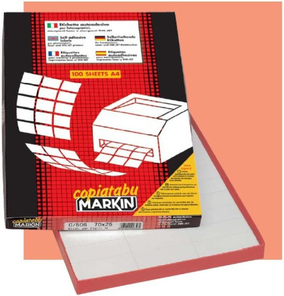 Markin 210C503GI printer label