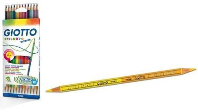 Giotto Stilnovo bicolor 12шт графитовый карандаш