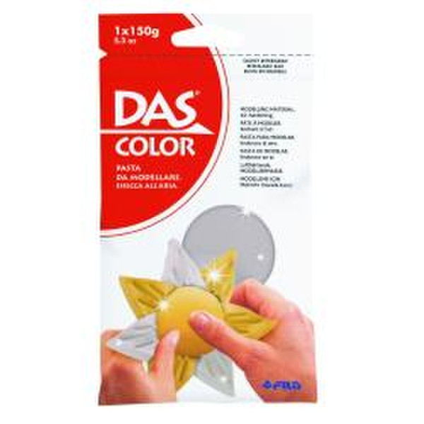 DAS Color Модельная глина 150г Cеребряный 1шт