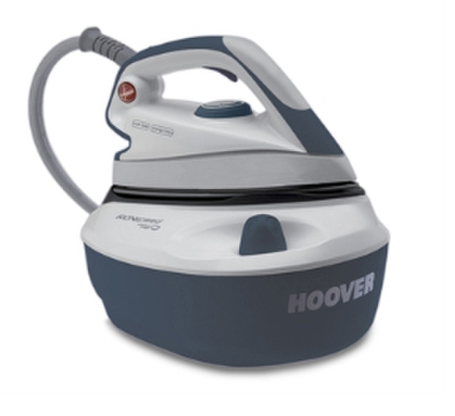 Hoover SBM4000 Aluminium soleplate Blue,Grey steam ironing station