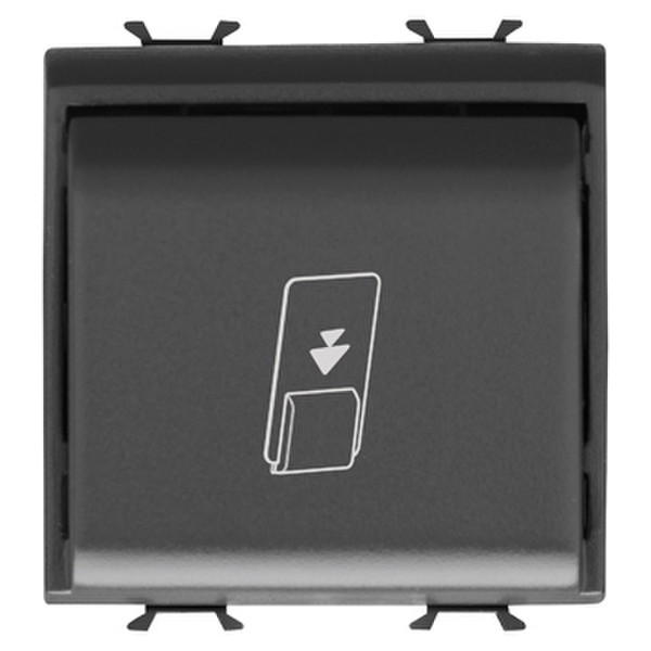 Gewiss GW12039 Black 1 push-button panel