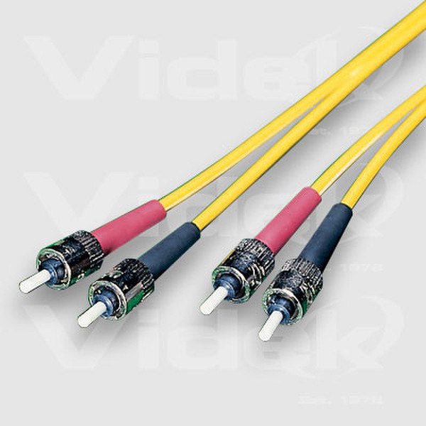 Videk 9/125 OS1 ST to ST Duplex Fibre Optic Cable 3Mtr 3м ST ST оптиковолоконный кабель