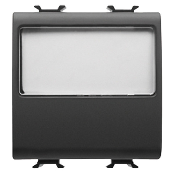 Gewiss GW12191 Black push-button panel