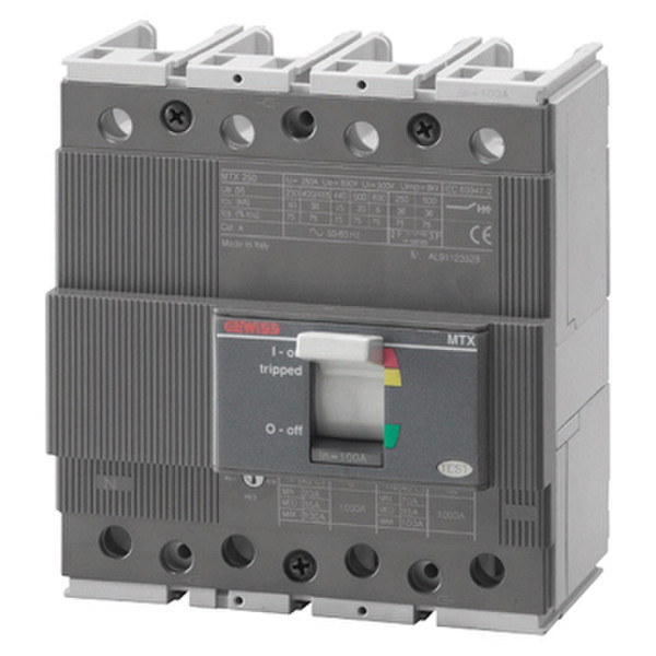 Gewiss GWD7281 N-type 3P 6module(s) circuit breaker