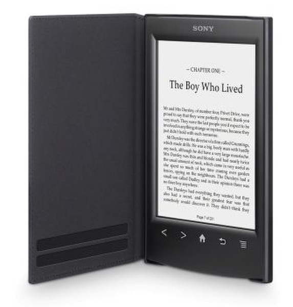 Sony PRSA-SC22 Cover case Schwarz E-Book-Reader-Schutzhülle