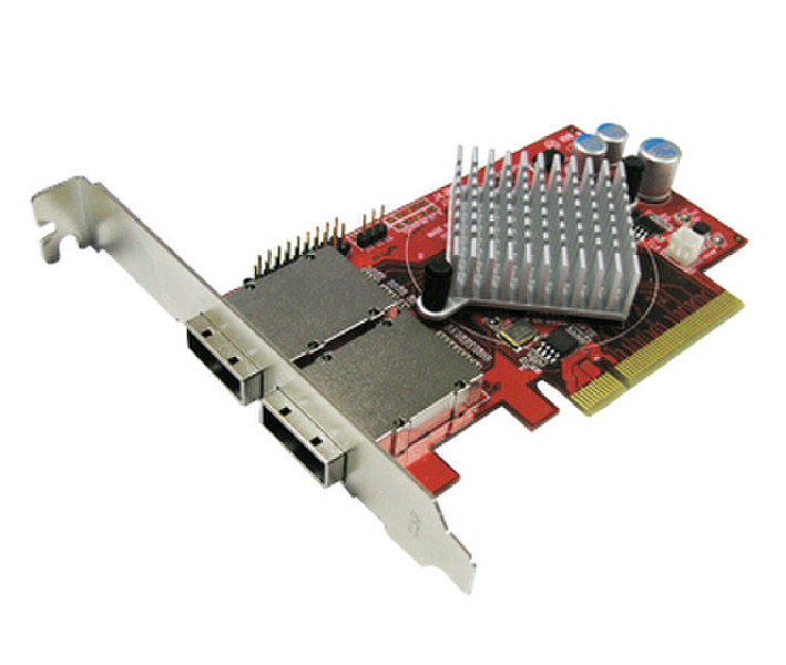 Addonics 8-Port SATA/SAS PCIe Eingebaut SAS,SATA Schnittstellenkarte/Adapter