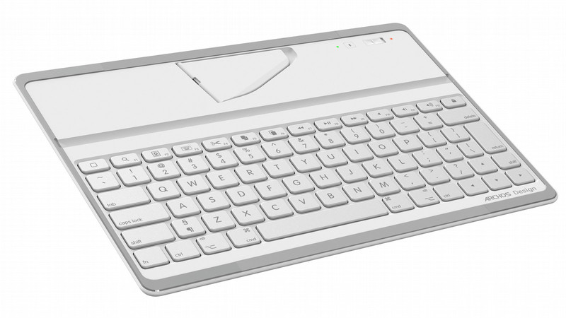 Archos Ultrathin Bluetooth Keyboard for iPad Bluetooth QWERTY Английский Белый