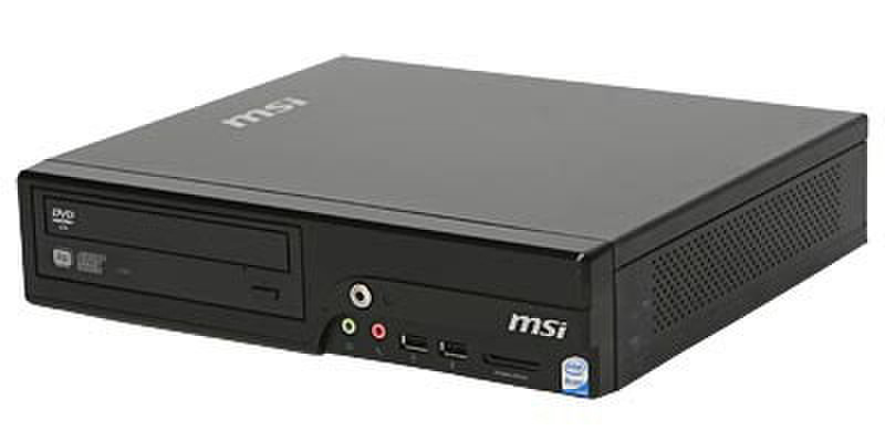 MSI Wind Nettop 120, black Intel 945GC Express SFF Черный