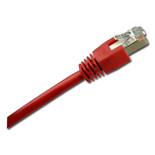 Sharkoon CAT.5e Network Cable RJ45 red 3 m 3m Rot Netzwerkkabel
