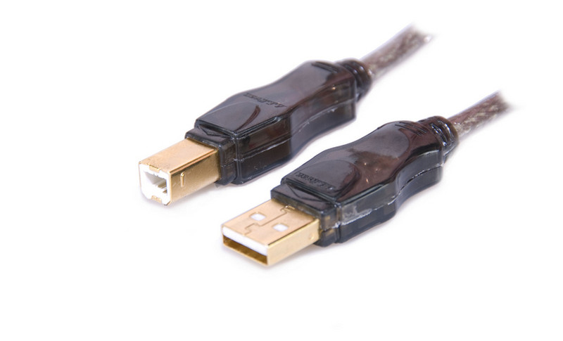 AC Ryan ProCables Lighted USB2.0 Cable - A Male / B Male 1.8m BlueLED 1.8м USB A USB B кабель USB