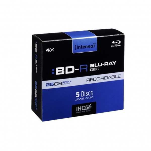Intenso BD-R 25GB, 4x Speed - RECORDABLE 25GB