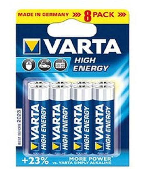 Varta 8x AA Щелочной 1.5В